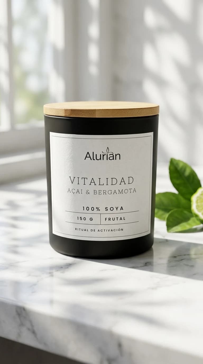 Vela Ritual Vitalidad